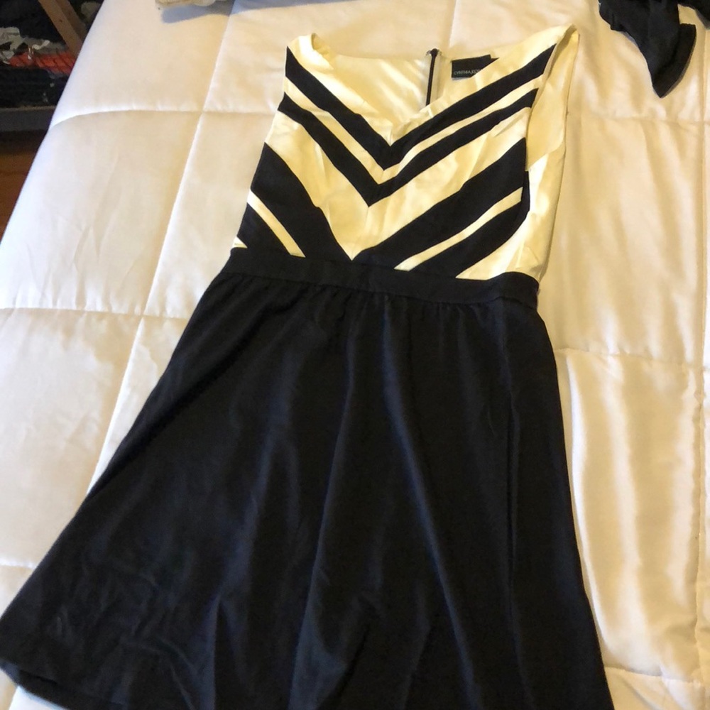 Black and white dress